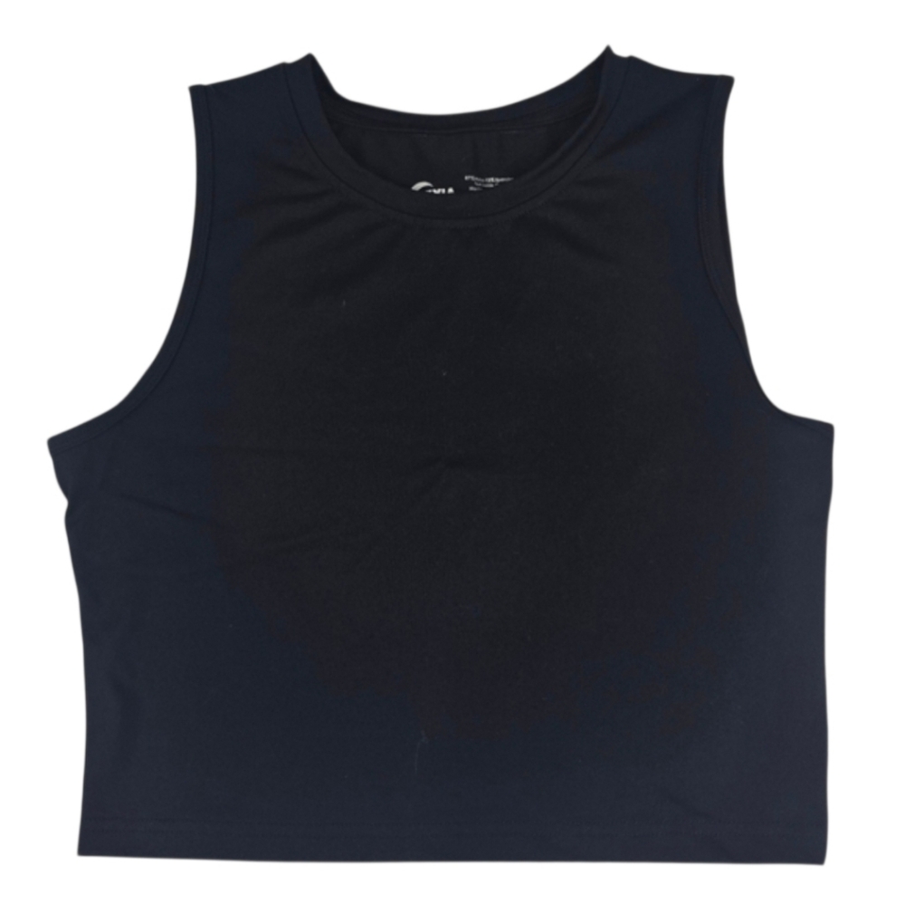 ZYIA High Neck Cropped Tank Top‎ Size Large